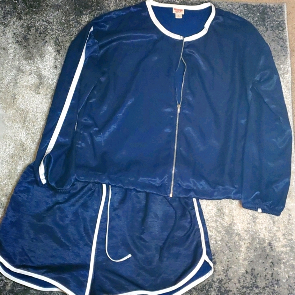 Navy Blue Short Set